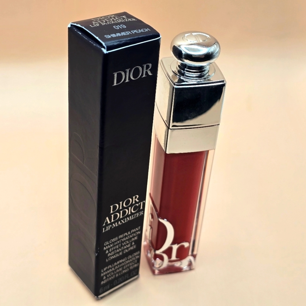 Dior Addict Lip Maximizer, Shimmer Peach 019 .20fl, New in box